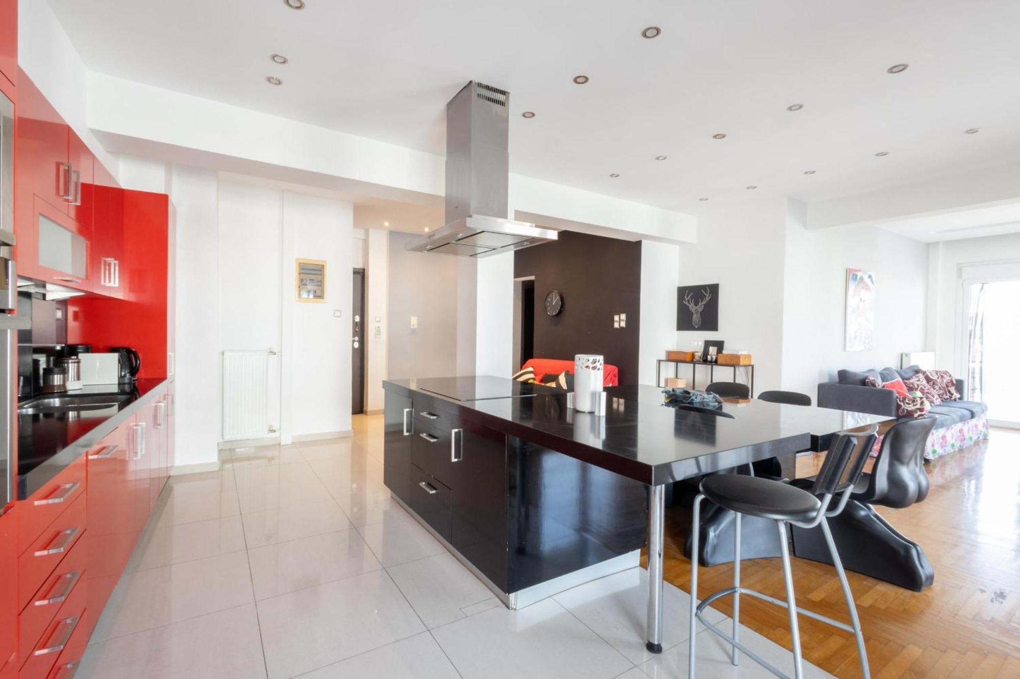 A Luxury & Comfortable Apt In Athén Kültér fotó