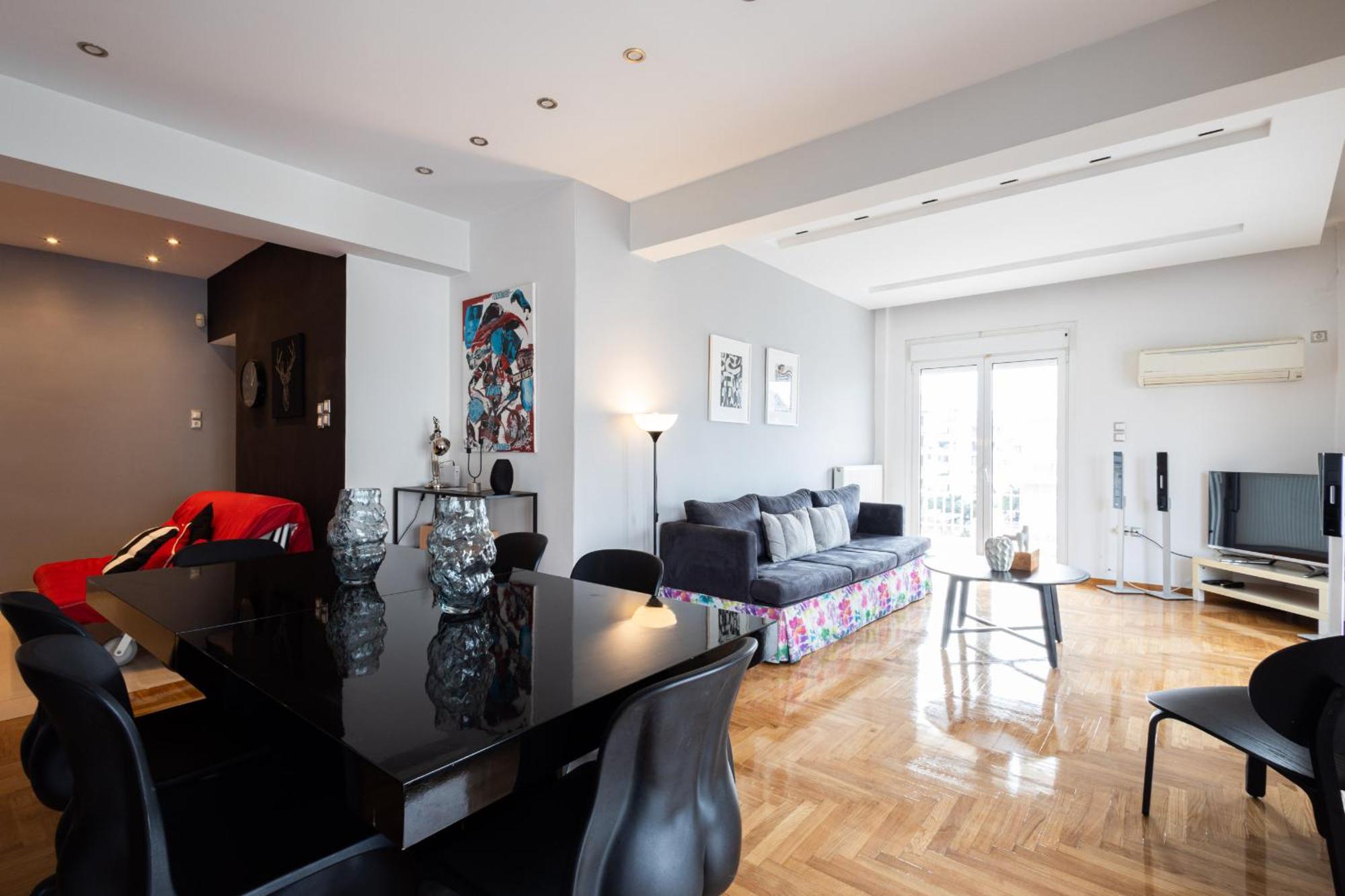 A Luxury & Comfortable Apt In Athén Kültér fotó