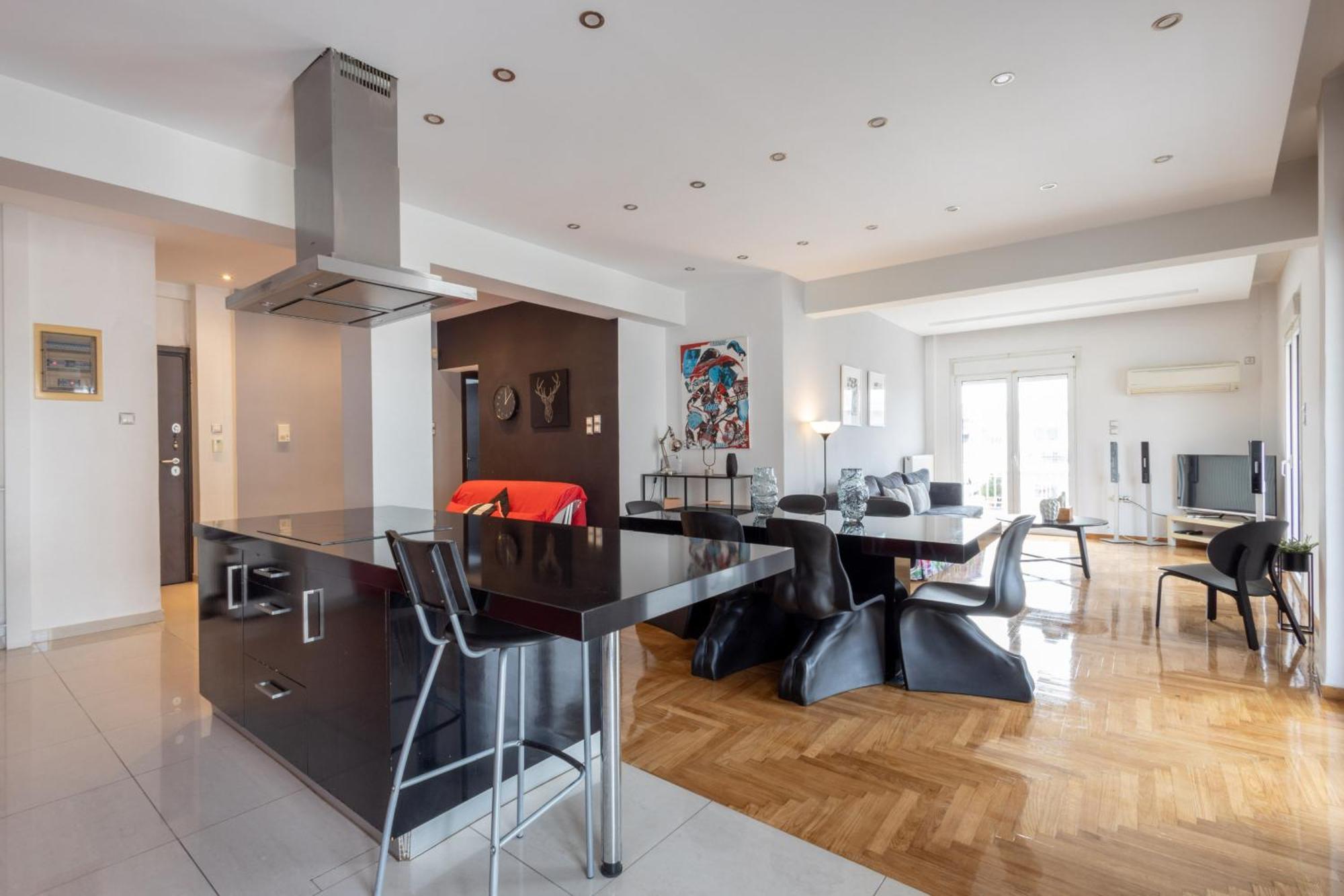 A Luxury & Comfortable Apt In Athén Kültér fotó