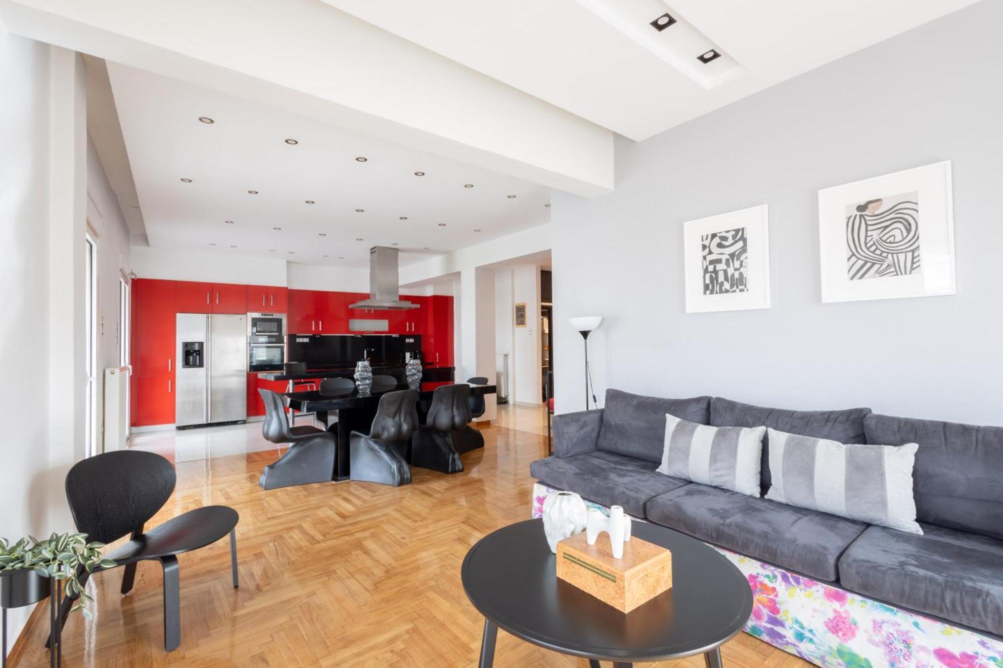 A Luxury & Comfortable Apt In Athén Kültér fotó